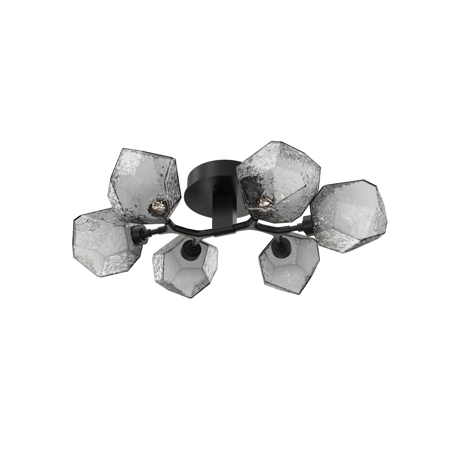 Hammerton Studio - CLB0039-01-MB-S-L3 - LED Flush Mount - Gem - Matte Black