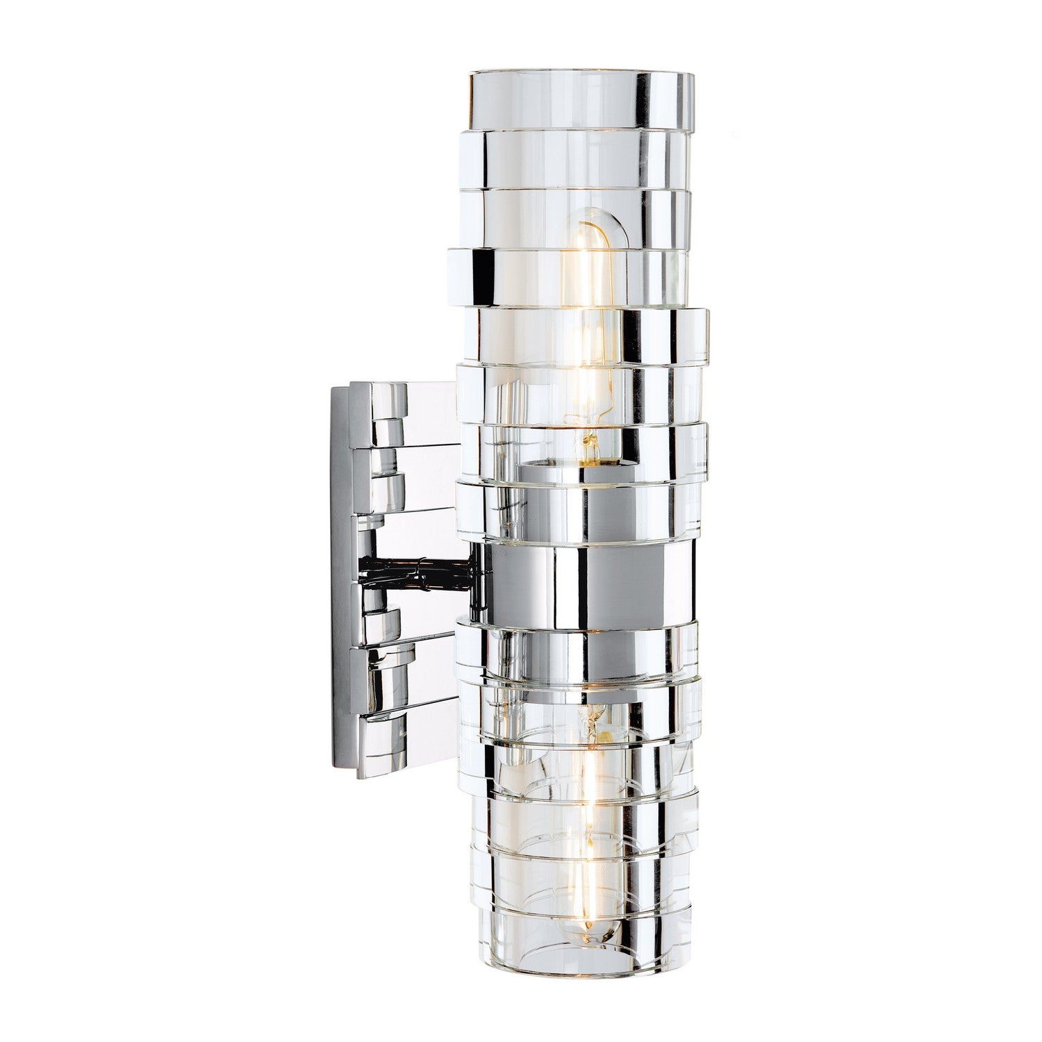 ELK Home - 9765-CH-IC - Two Light Wall Sconce - Murano - Chrome