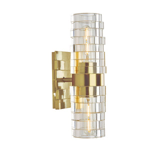 ELK Home - 9765-SB-IC - Two Light Wall Sconce - Murano - Satin Brass