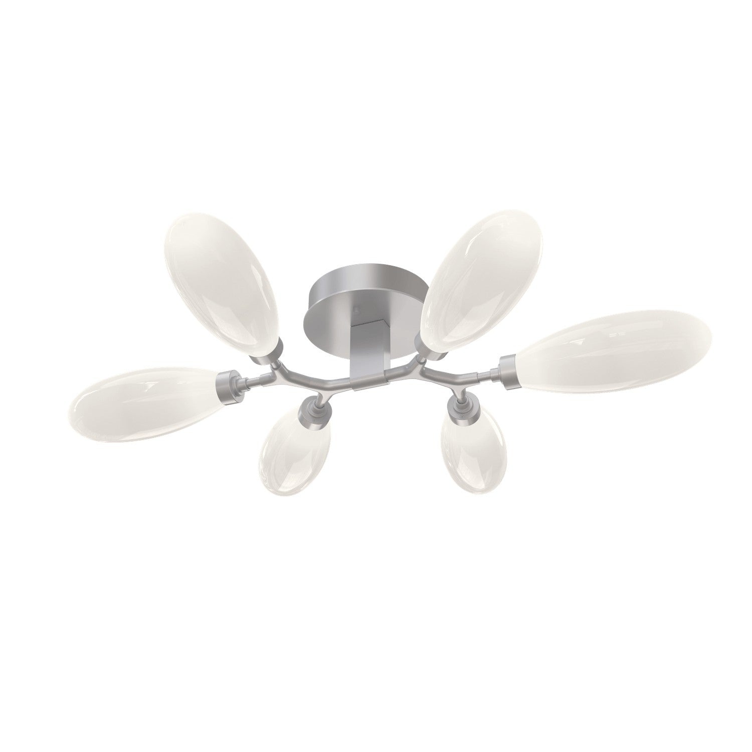 Hammerton Studio - CLB0071-01-CS-WL-L3 - LED Flush Mount - Fiori - Classic Silver