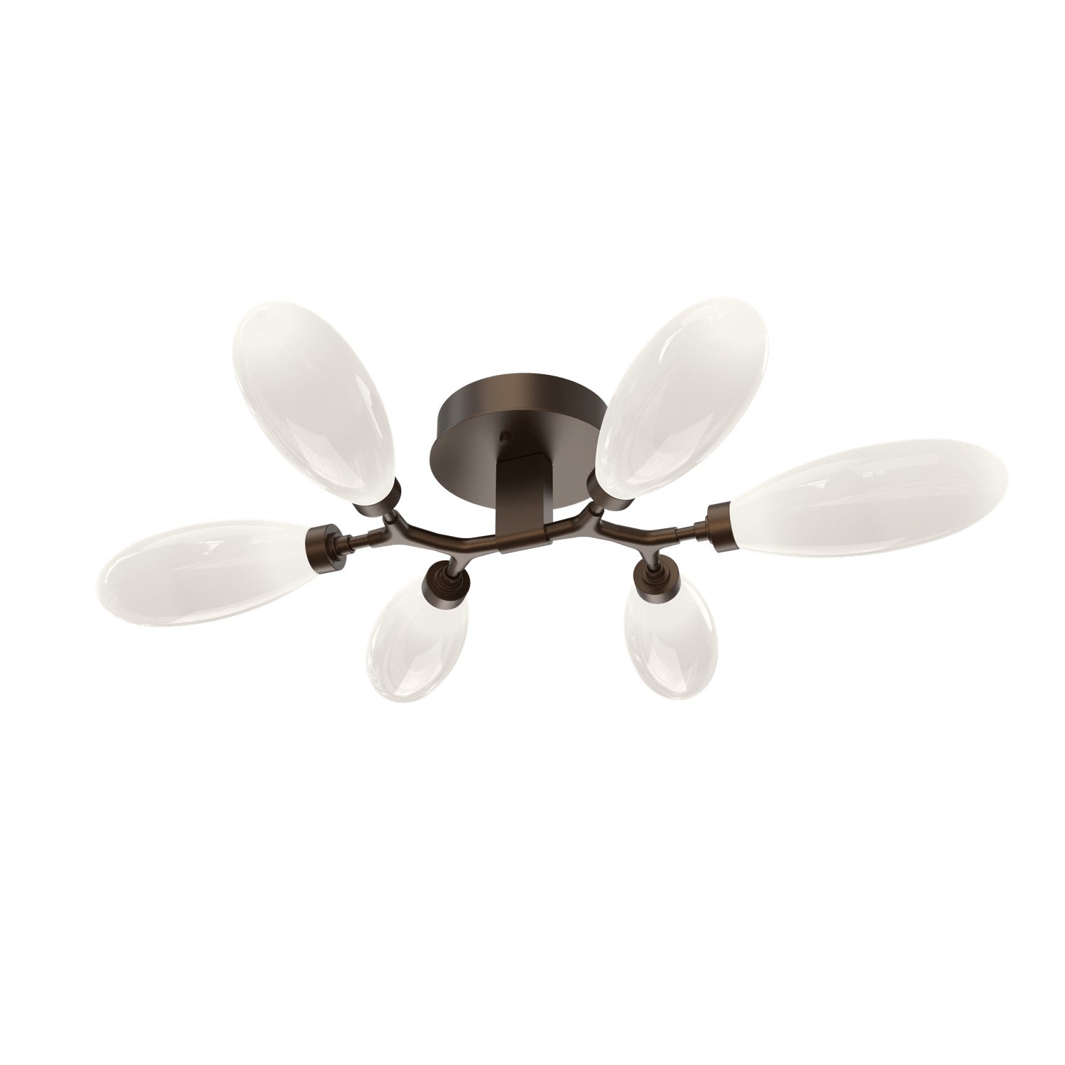 Hammerton Studio - CLB0071-01-FB-WL-L3 - LED Flush Mount - Fiori - Flat Bronze