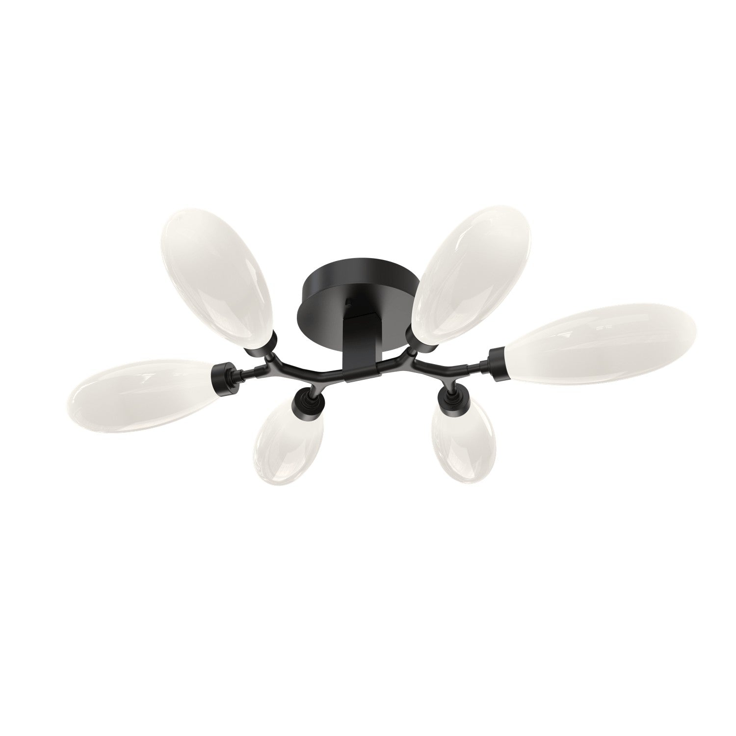 Hammerton Studio - CLB0071-01-MB-WL-L3 - LED Flush Mount - Fiori - Matte Black