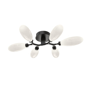 Hammerton Studio - CLB0071-01-MB-WL-L3 - LED Flush Mount - Fiori - Matte Black