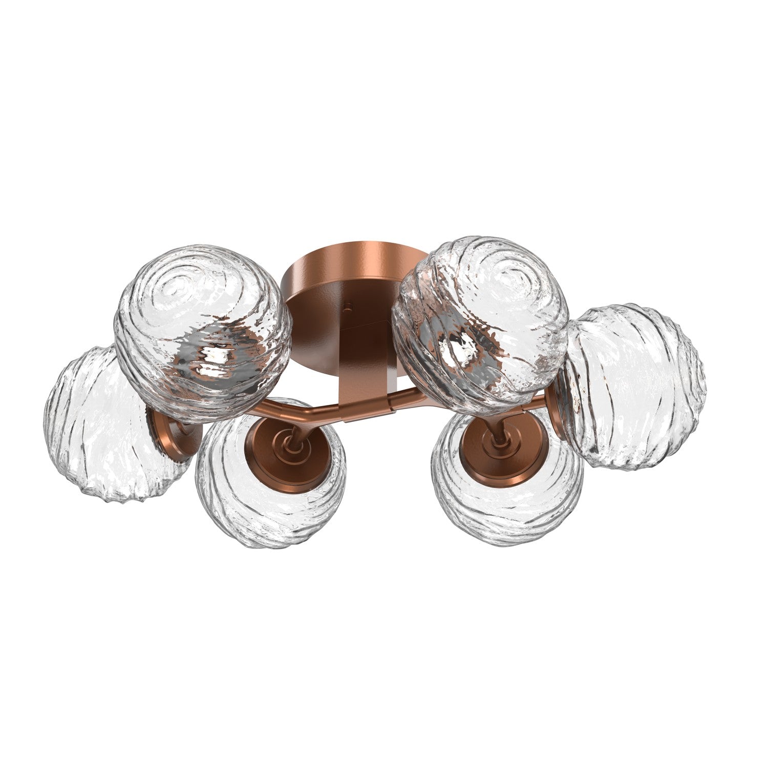 Hammerton Studio - CLB0092-01-BB-C-L1 - LED Flush Mount - Gaia - Burnished Bronze