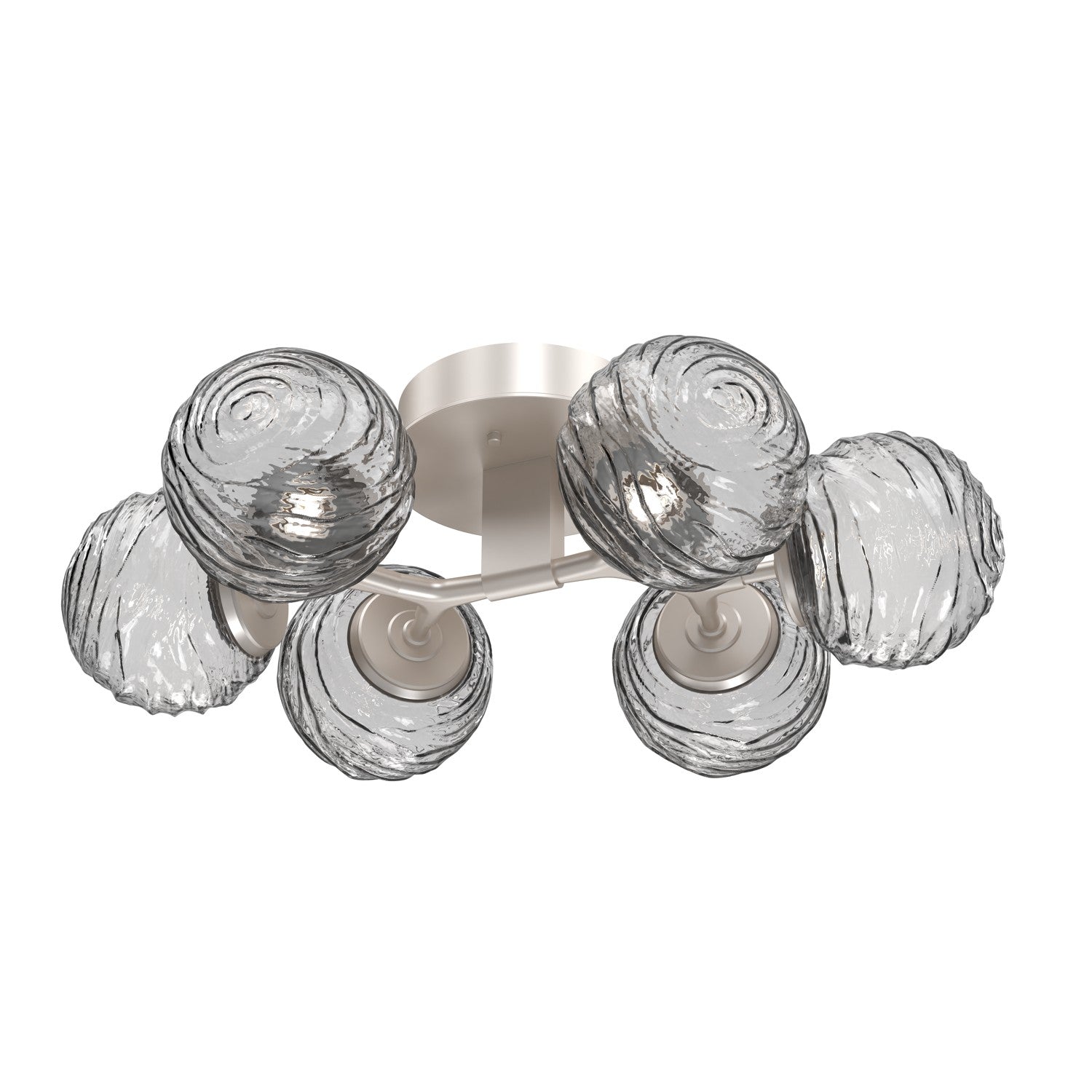 Hammerton Studio - CLB0092-01-BS-S-L1 - LED Flush Mount - Gaia - Beige Silver