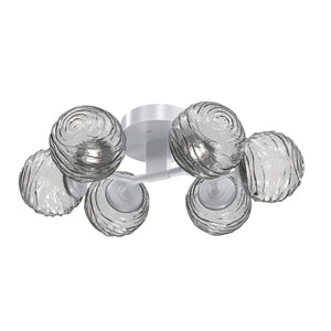 Hammerton Studio - CLB0092-01-CS-S-L3 - LED Flush Mount - Gaia - Classic Silver
