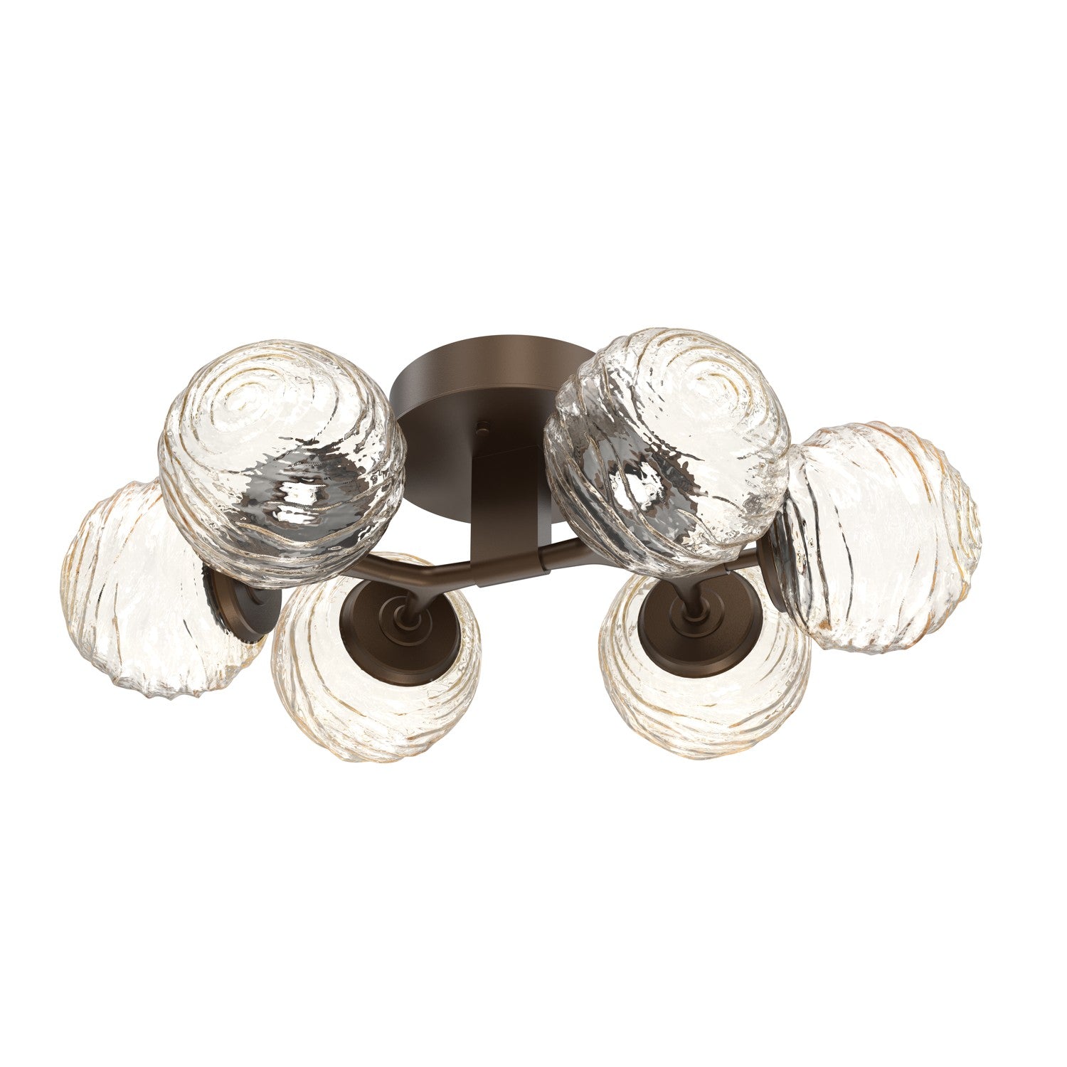 Hammerton Studio - CLB0092-01-FB-A-L1 - LED Flush Mount - Gaia - Flat Bronze