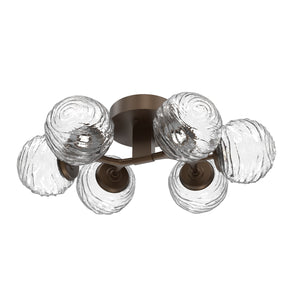 Hammerton Studio - CLB0092-01-FB-C-L3 - LED Flush Mount - Gaia - Flat Bronze