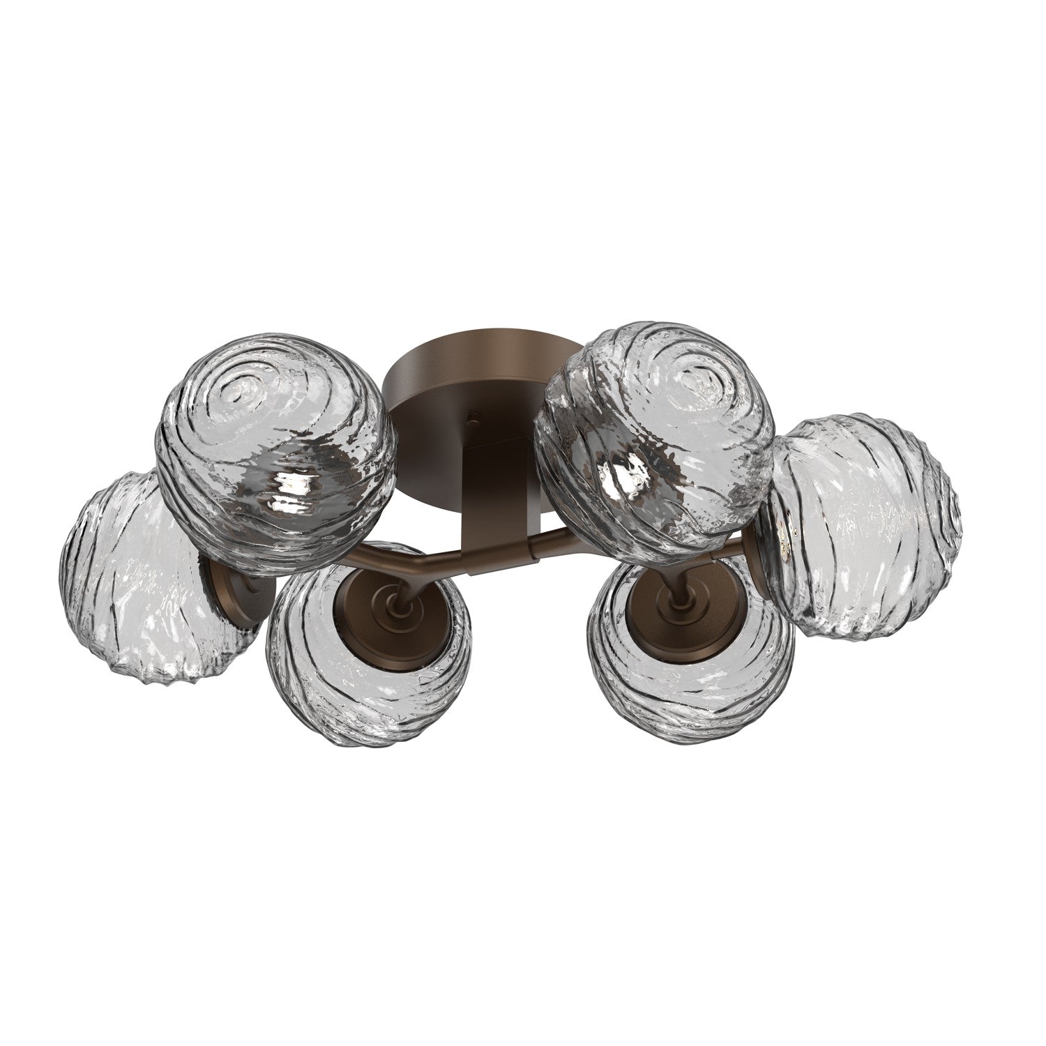 Hammerton Studio - CLB0092-01-FB-S-L3 - LED Flush Mount - Gaia - Flat Bronze
