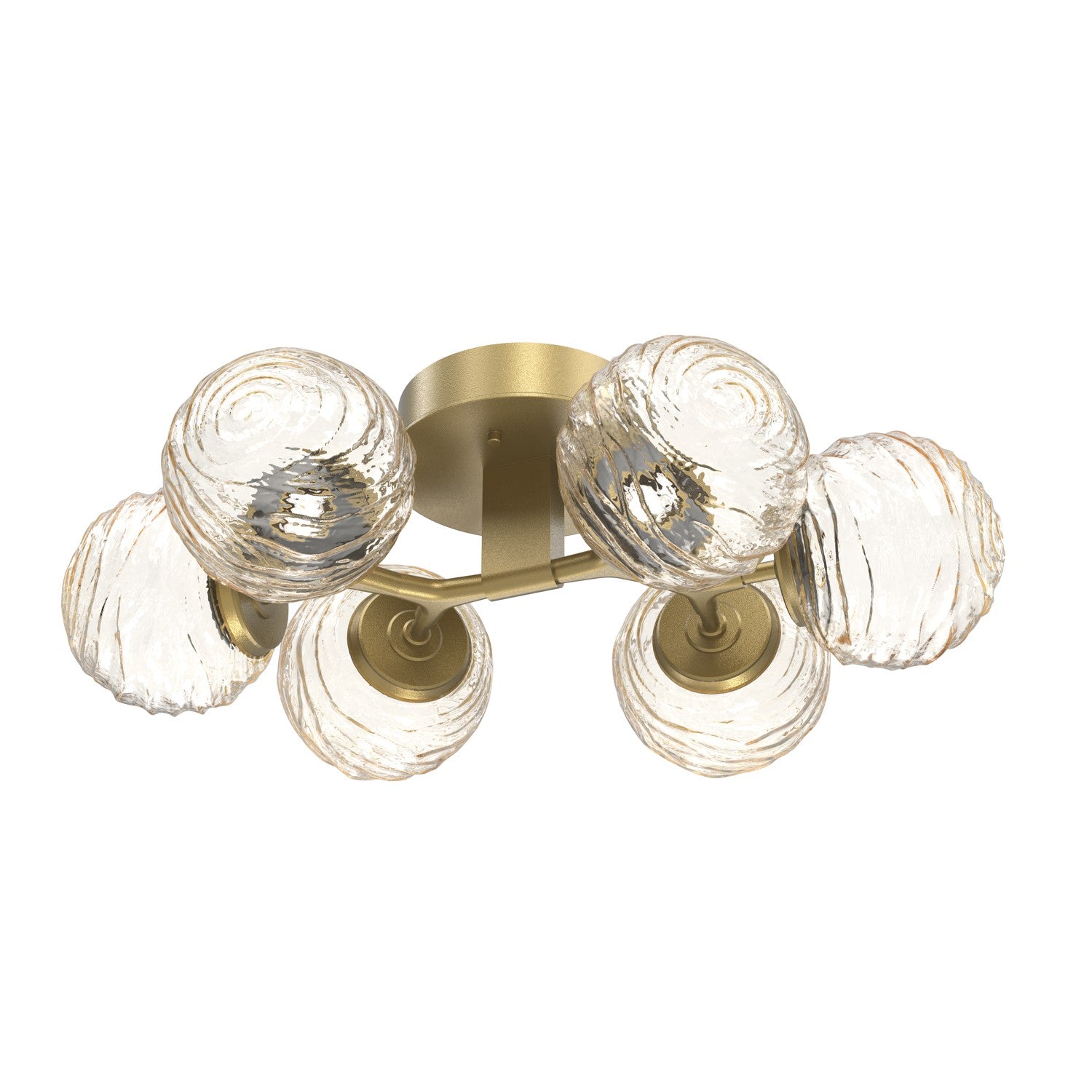 Hammerton Studio - CLB0092-01-GB-A-L1 - LED Flush Mount - Gaia - Gilded Brass