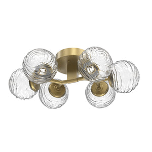 Hammerton Studio - CLB0092-01-GB-C-L1 - LED Flush Mount - Gaia - Gilded Brass