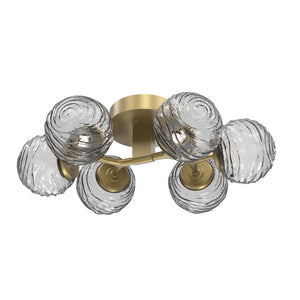 Hammerton Studio - CLB0092-01-GB-S-L1 - LED Flush Mount - Gaia - Gilded Brass