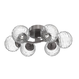 Hammerton Studio - CLB0092-01-GP-C-L1 - LED Flush Mount - Gaia - Graphite