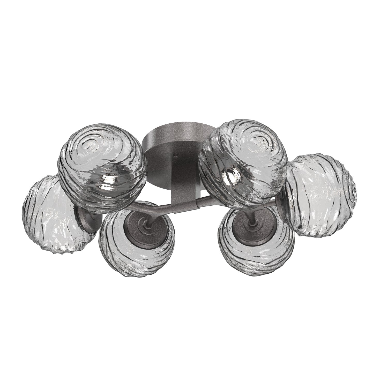 Hammerton Studio - CLB0092-01-GP-S-L1 - LED Flush Mount - Gaia - Graphite
