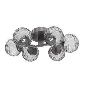 Hammerton Studio - CLB0092-01-GP-S-L1 - LED Flush Mount - Gaia - Graphite