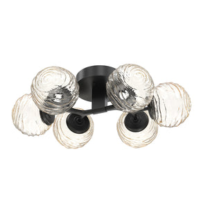 Hammerton Studio - CLB0092-01-MB-A-L1 - LED Flush Mount - Gaia - Matte Black