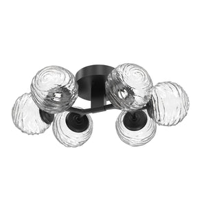 Hammerton Studio - CLB0092-01-MB-C-L3 - LED Flush Mount - Gaia - Matte Black