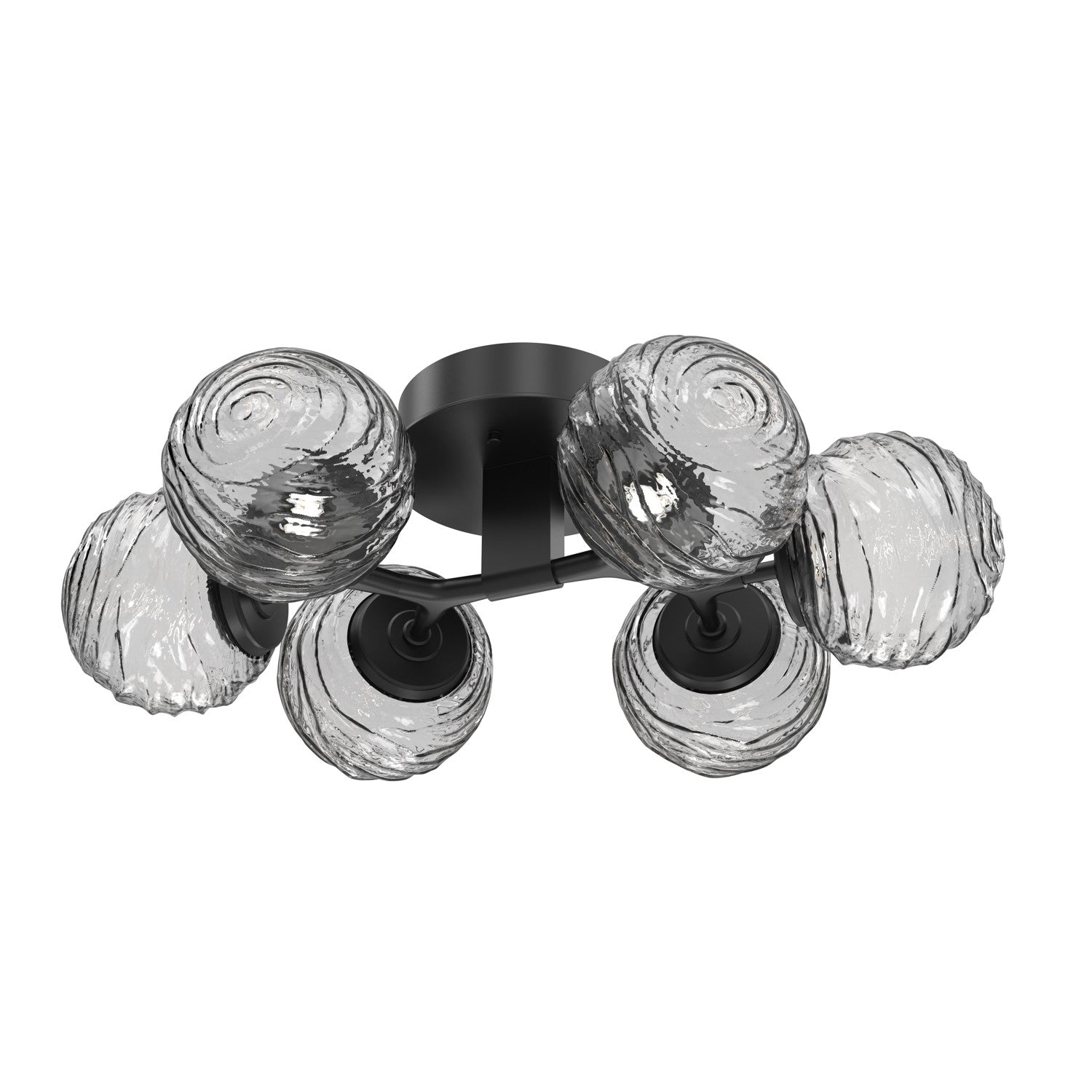 Hammerton Studio - CLB0092-01-MB-S-L1 - LED Flush Mount - Gaia - Matte Black