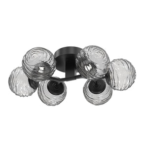 Hammerton Studio - CLB0092-01-MB-S-L1 - LED Flush Mount - Gaia - Matte Black