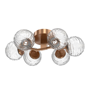 Hammerton Studio - CLB0092-01-NB-C-L3 - LED Flush Mount - Gaia - Novel Brass