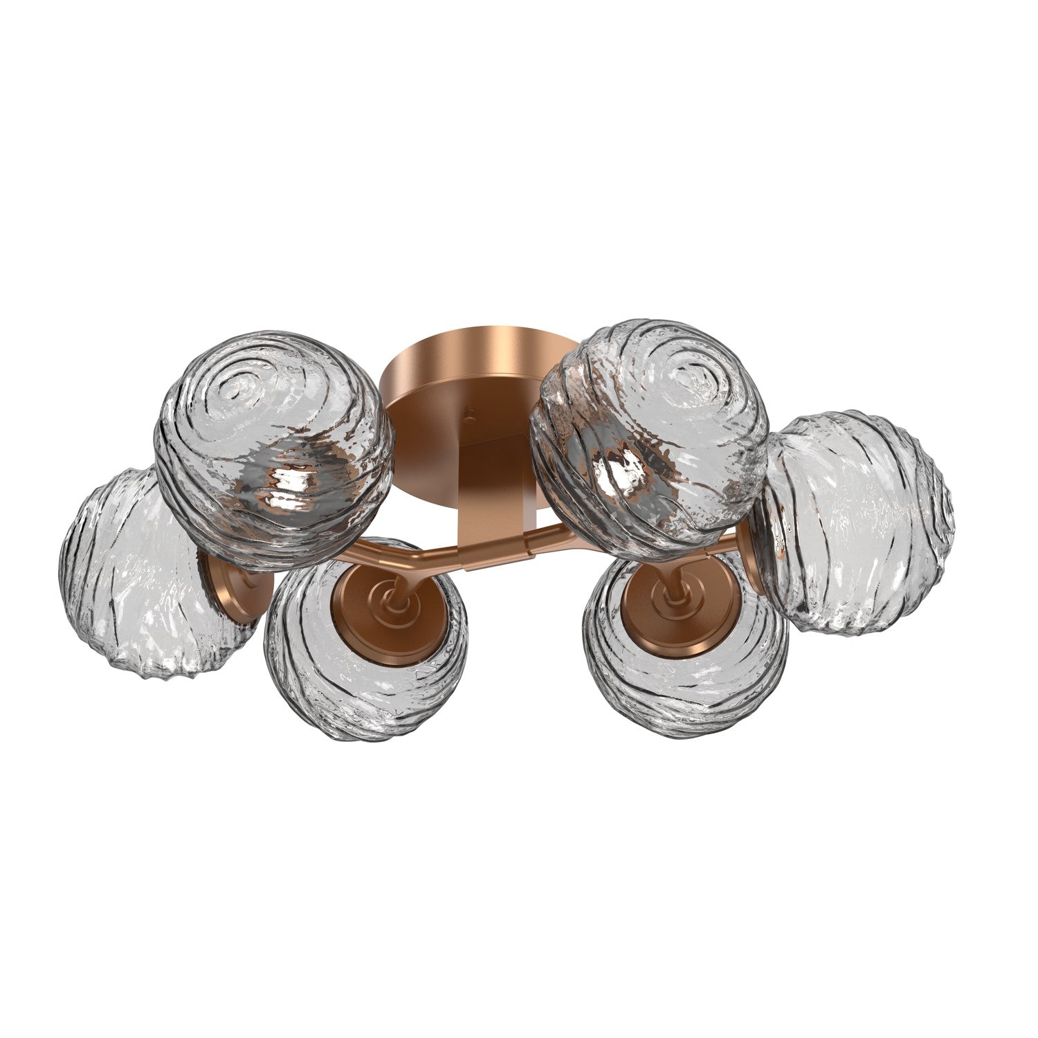 Hammerton Studio - CLB0092-01-NB-S-L1 - LED Flush Mount - Gaia - Novel Brass