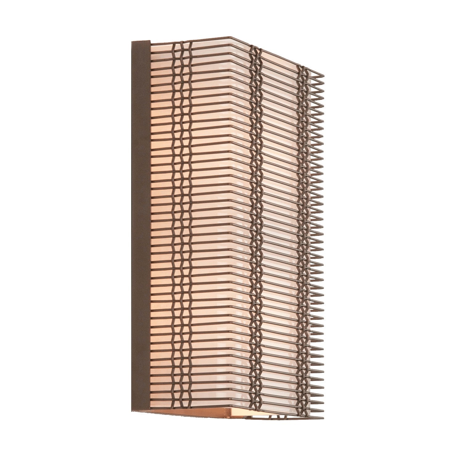 Hammerton Studio - CSB0020-13-GB-F-E1 - Wall Sconce - Downtown Mesh - Gilded Brass