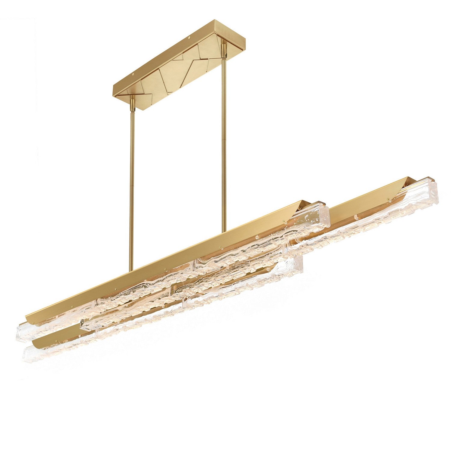 CWI Lighting - 1586P60-3-624 - LED Chandelier - Valira - Brass