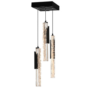 CWI Lighting - 1586P8-3-101 - LED Mini Pendant - Valira - Black