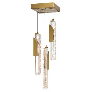 CWI Lighting - 1586P8-3-624 - LED Mini Pendant - Valira - Brass