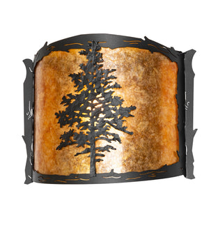 Meyda Tiffany - 270070 - LED Wall Sconce - Tamarack - Textured Black