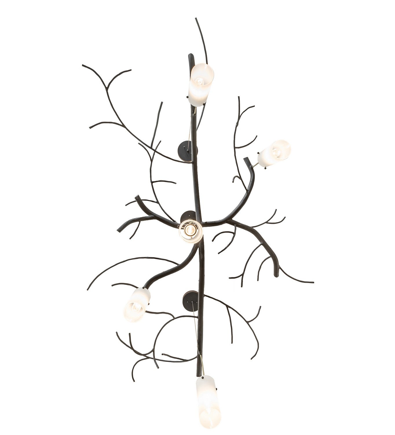 Meyda Tiffany - 273962 - Five Light Chandelier - Winter Solstice - Costello Black