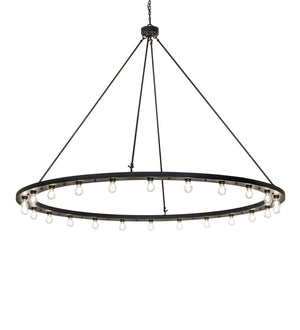 Meyda Tiffany - 276590 - 24 Light Chandelier - Loxley - Solar Black