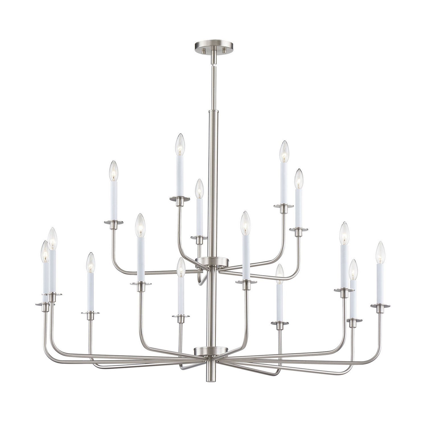 ELK Home - CN3415822 - 15 Light Chandelier - Lexington Green - Brushed Nickel