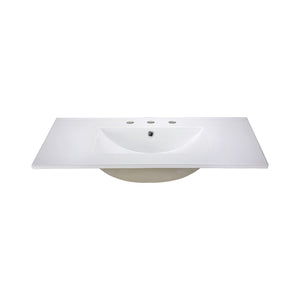 ELK Home - CST310WT-3 - Rectangular Bowl - Ceramic Vanity Top - White