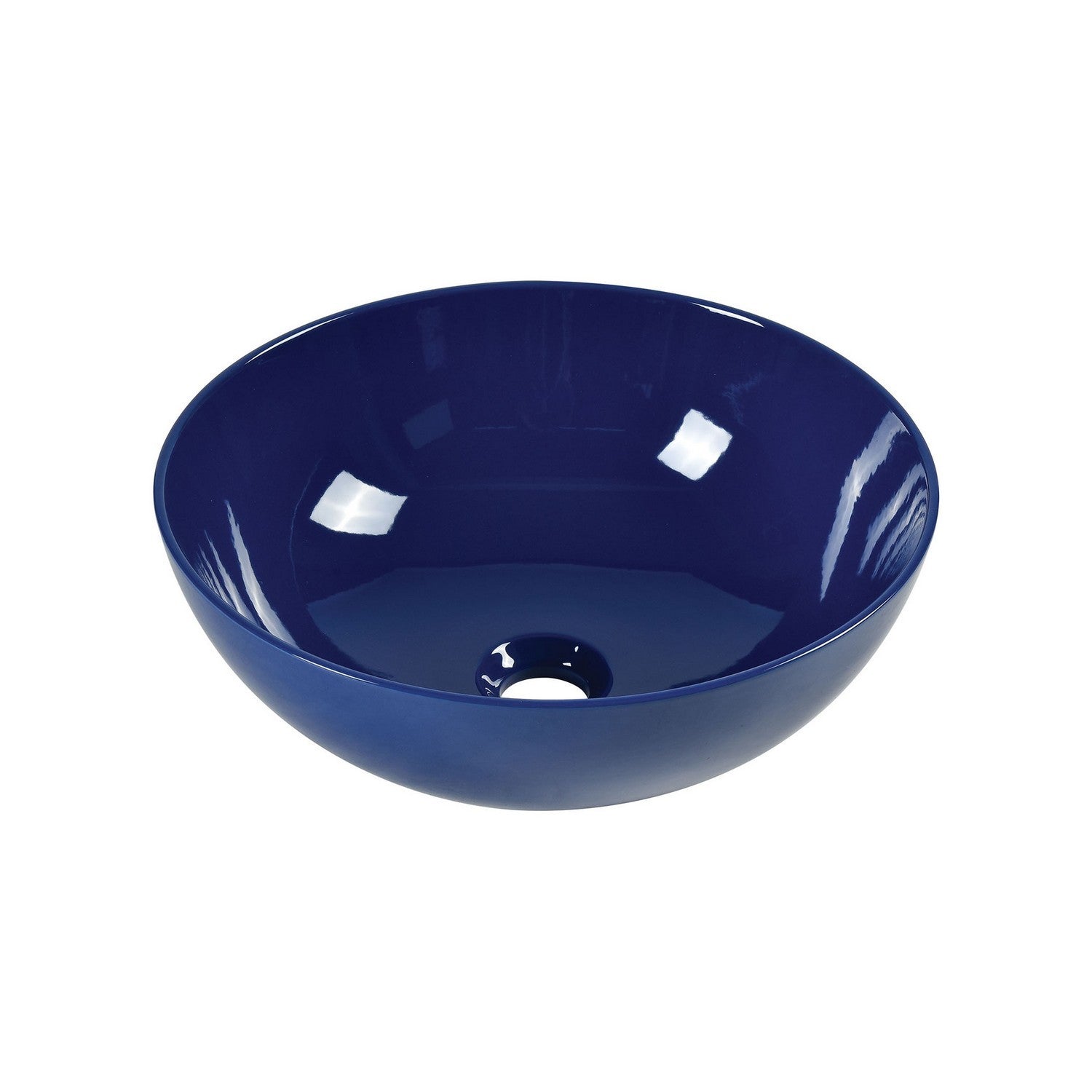 ELK Home - CVE152RDBL - Vessel Sink - Ceramic Vessel Sink - Blue