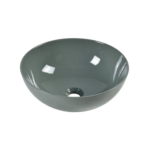 ELK Home - CVE152RDGR - Vessel Sink - Ceramic Vessel Sink - Polished Gray