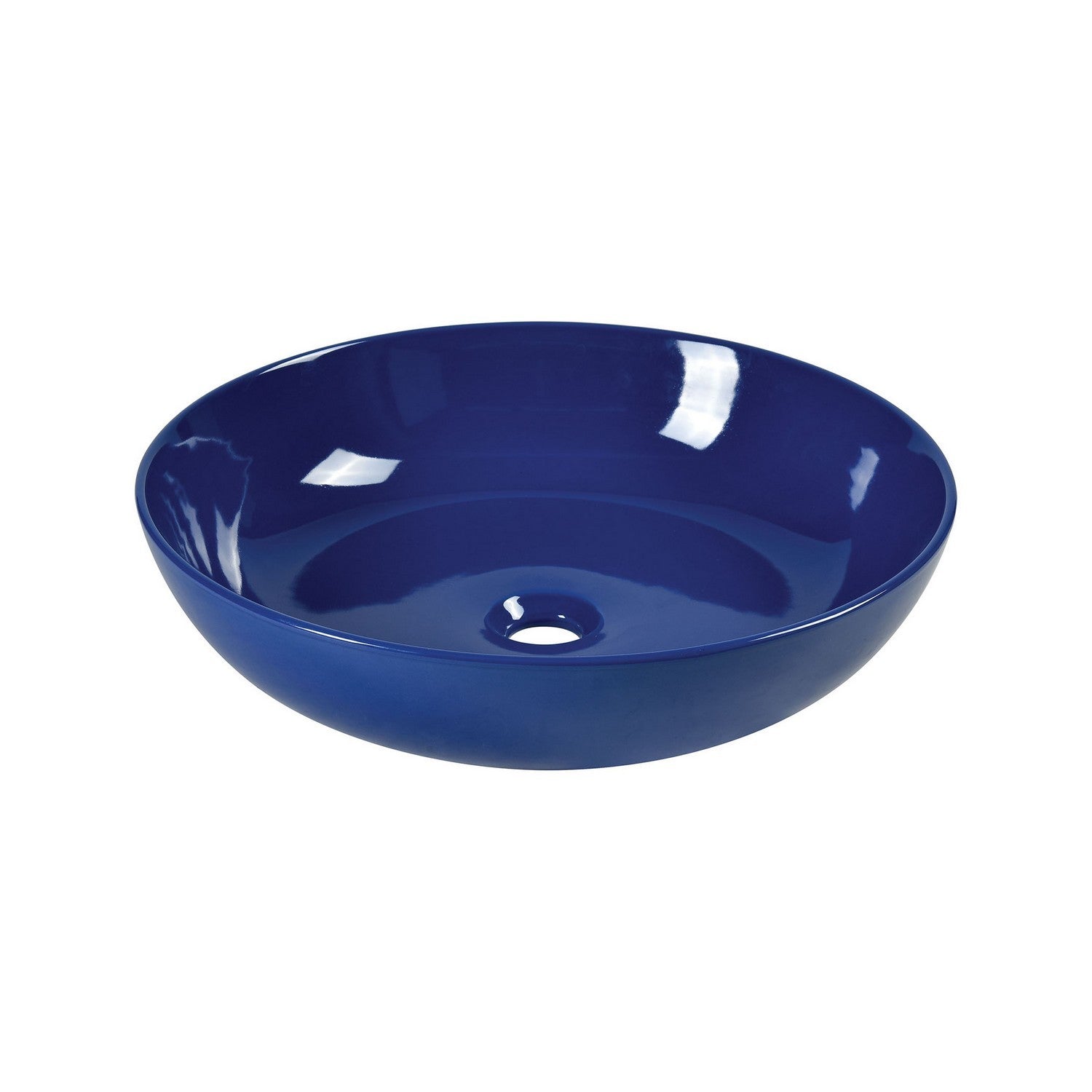 ELK Home - CVE187RDBL - Vessel Sink - Ceramic Vessel Sink - Blue