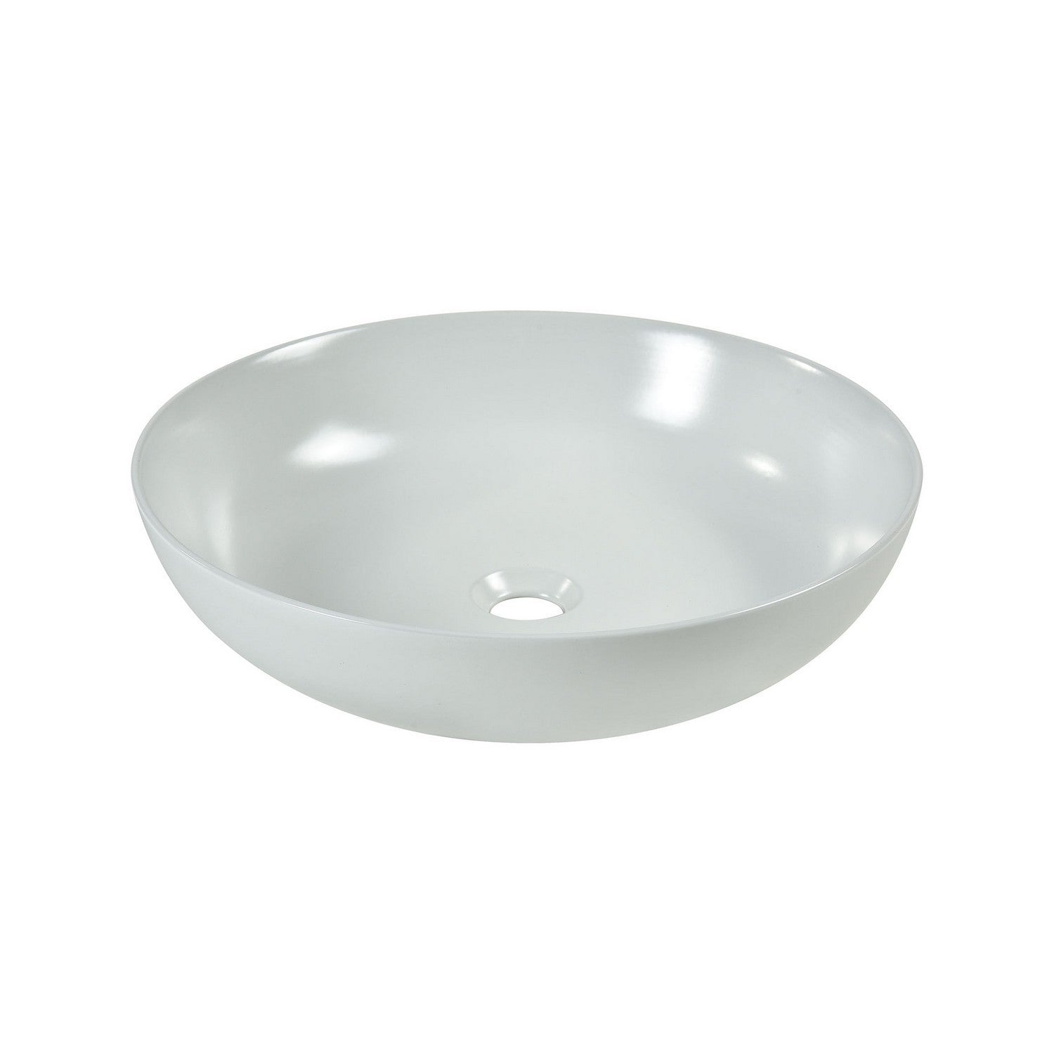 ELK Home - CVE187RDMW - Vessel Sink - Ceramic Vessel Sink - Matte White