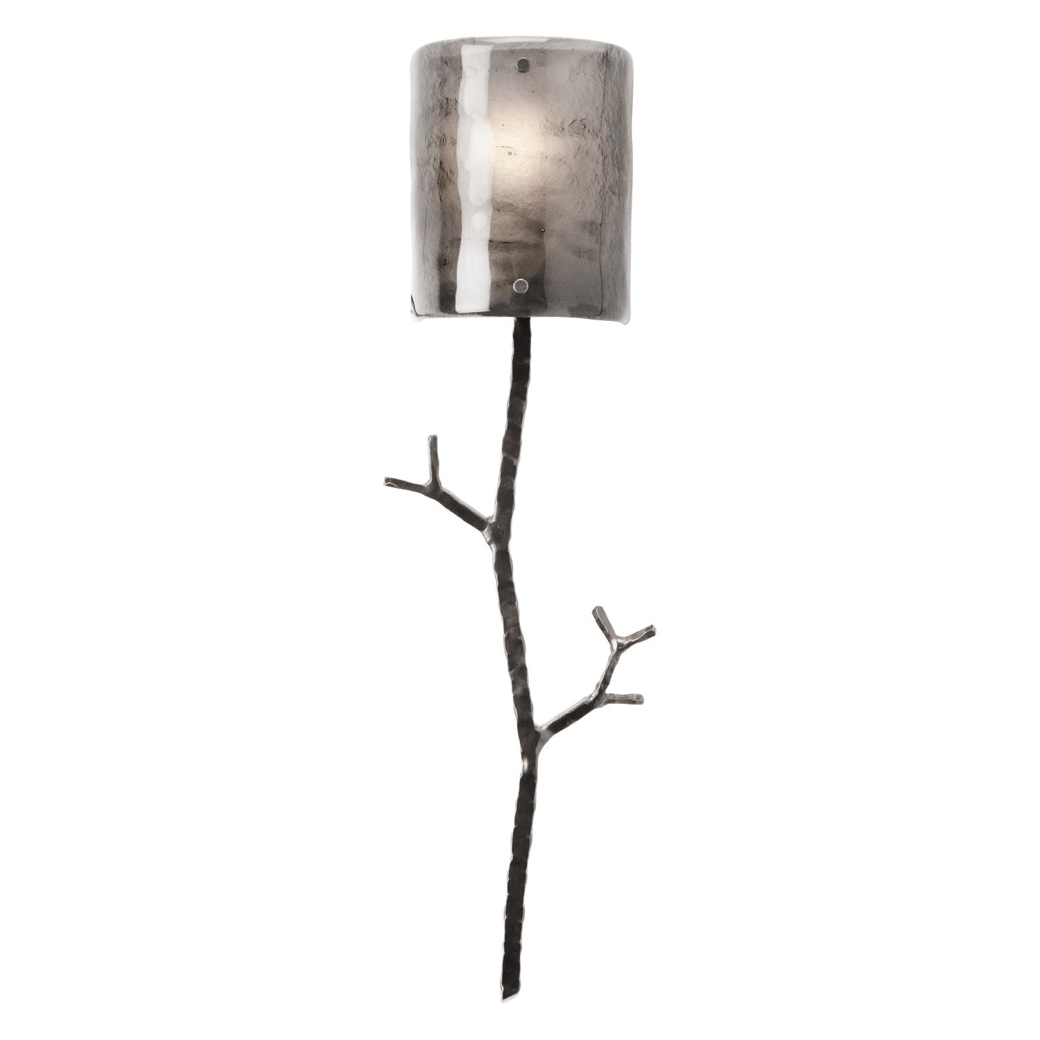 Hammerton Studio - CSB0032-0A-BS-FG-E2 - One Light Wall Sconce - Ironwood - Beige Silver