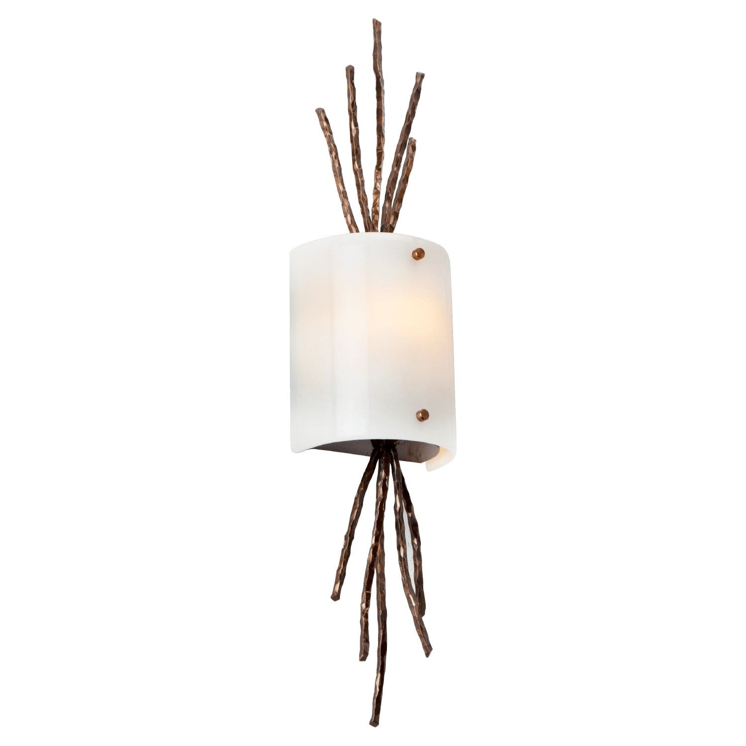 Hammerton Studio - CSB0032-0D-BS-BG-E2 - One Light Wall Sconce - Ironwood - Beige Silver