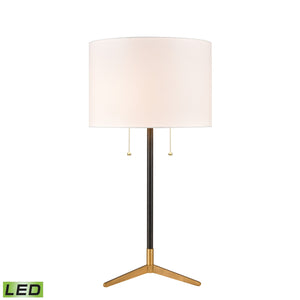 ELK Home - D3120WHT-LED - LED Table Lamp - Clubhouse - Matte Black