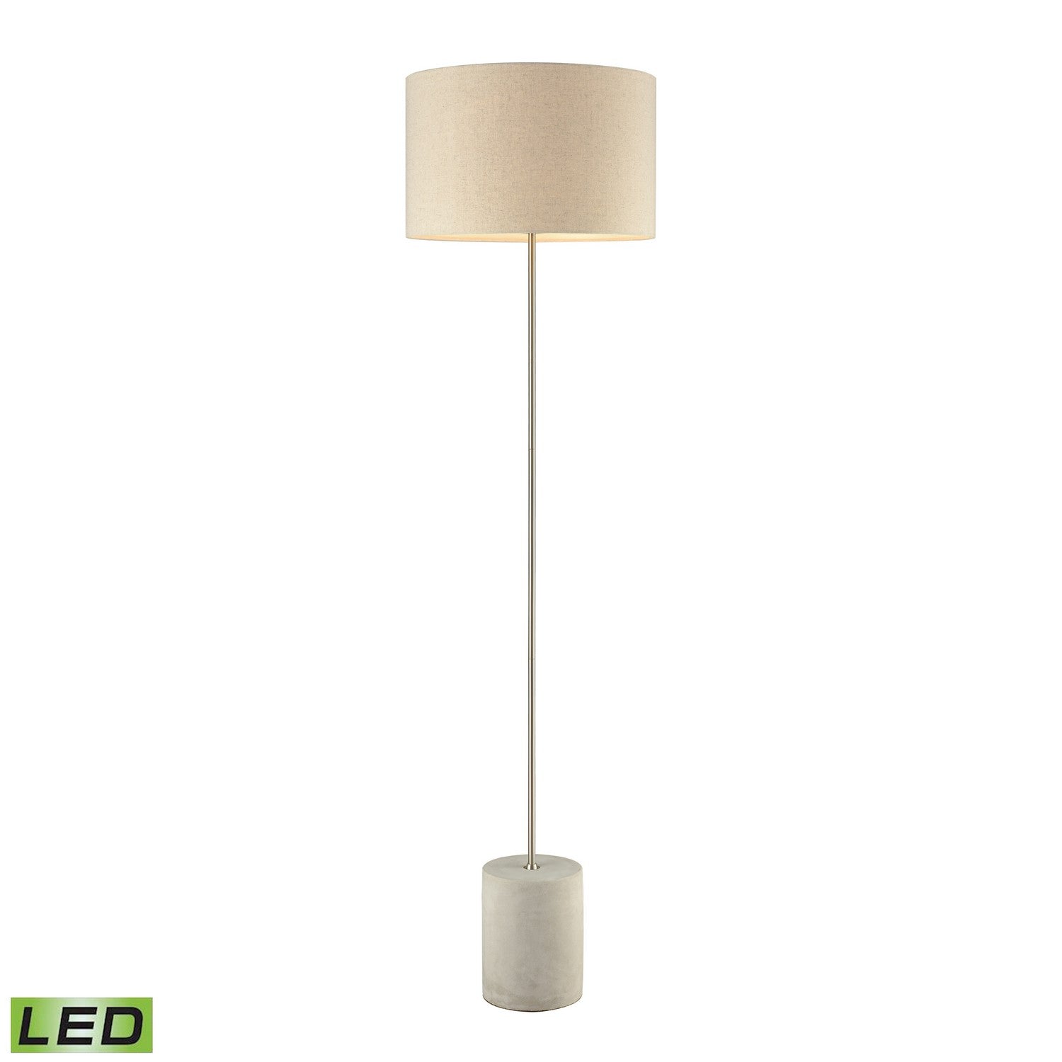 ELK Home - D3452-LED - LED Floor Lamp - Katwijk - Polished Concrete