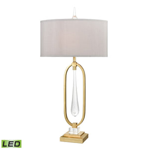 ELK Home - D3638-LED - LED Table Lamp - Spring Loaded - Gold Leaf