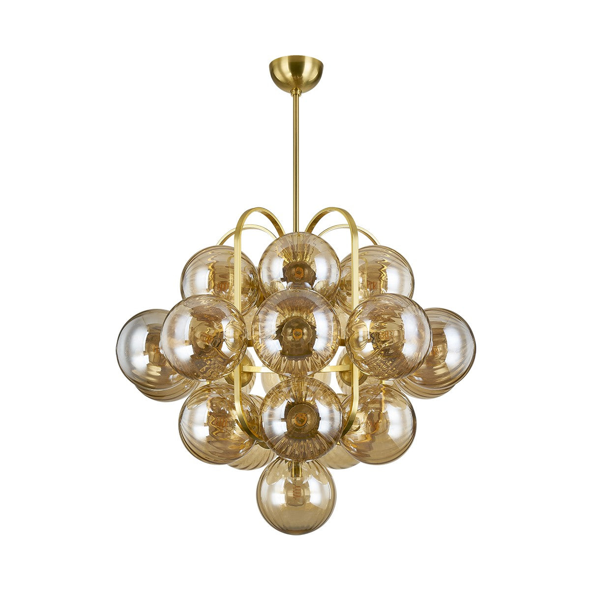 Corbett Lighting - 476-45-VPB - 21 Light Chandelier - Cronus - Vintage Polished Brass