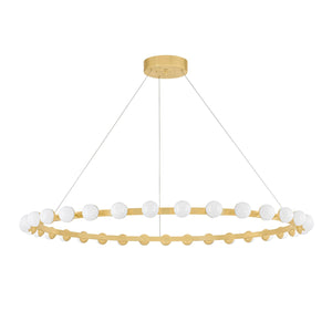 Corbett Lighting - 484-60-VB - LED Chandelier - Linus - Vintage Brass