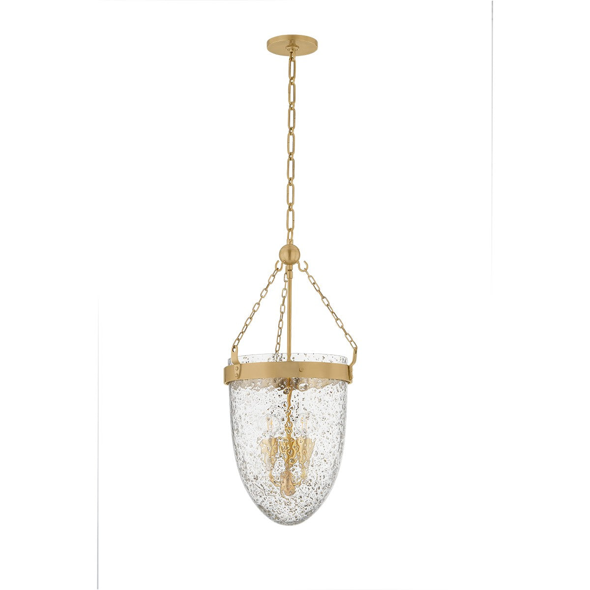 Corbett Lighting - 487-13-VB - Three Light Lantern - Angus - Vintage Brass