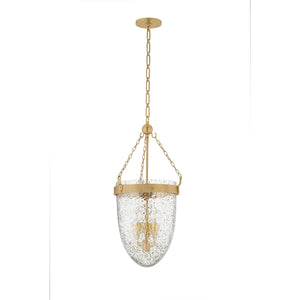 Corbett Lighting - 487-13-VB - Three Light Lantern - Angus - Vintage Brass