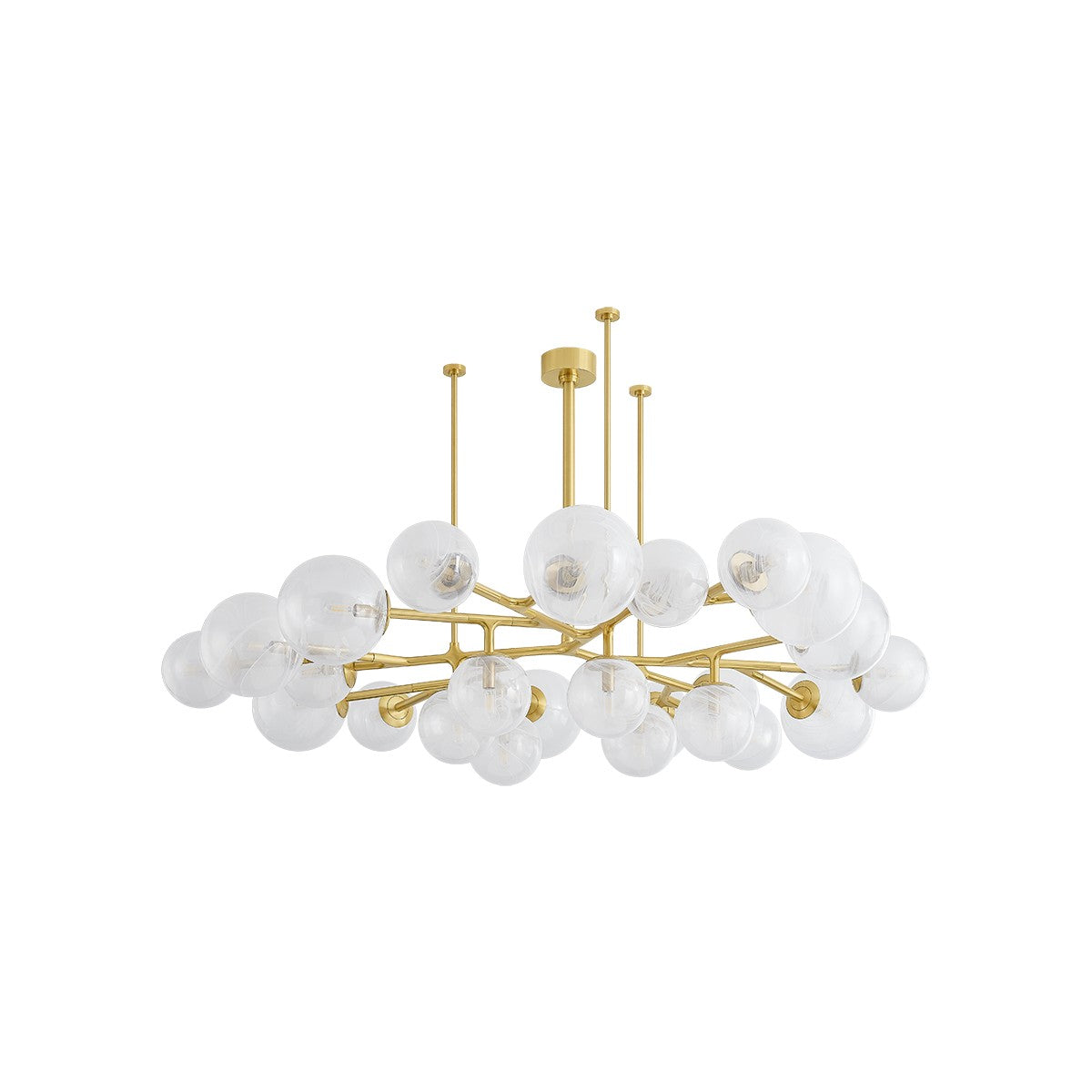 Corbett Lighting - 488-68-VPB - 24 Light Chandelier - Glasgow - Vintage Polished Brass