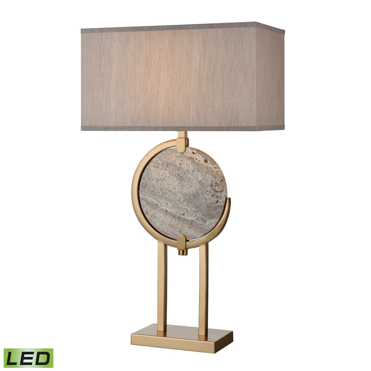 ELK Home - D4113-LED - LED Table Lamp - Arabah - Gray Marble