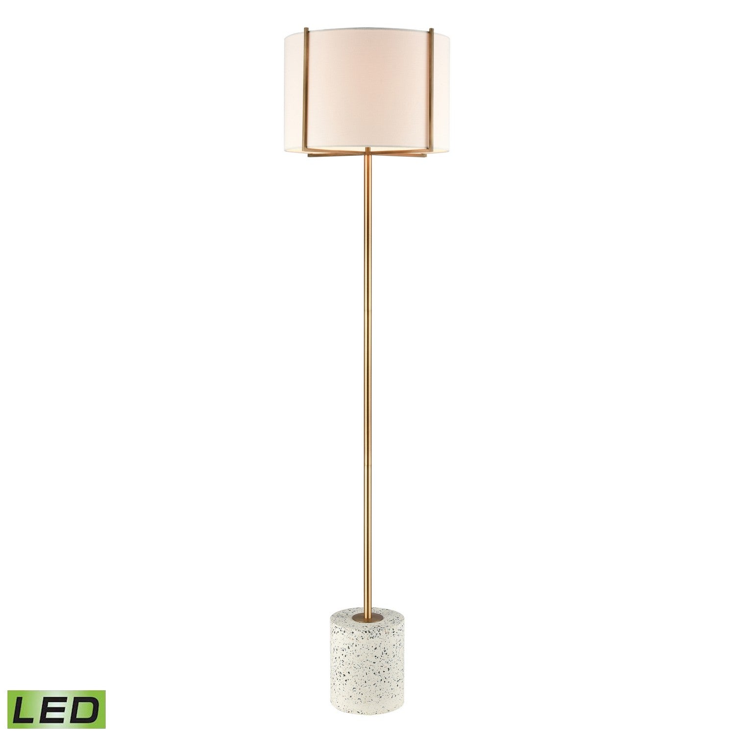 ELK Home - D4550-LED - LED Floor Lamp - Trussed - White